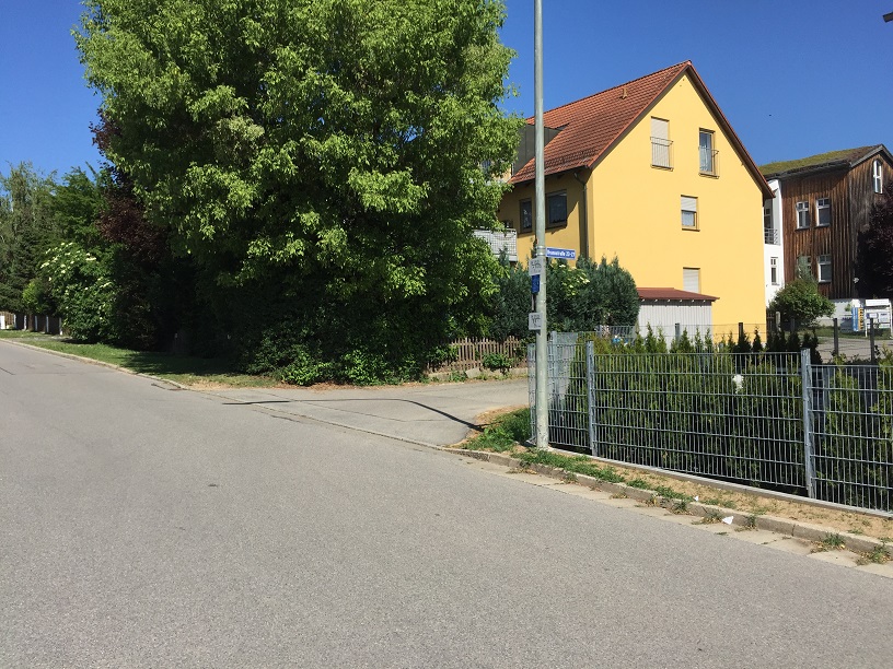 Abzweig von der Brunnstarße